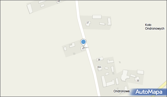 Jagodniki, Jagodniki, 47, mapa Jagodniki