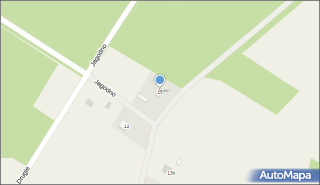 Jagodno, Jagodno, 15, mapa Jagodno