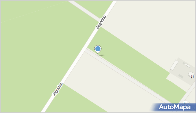 Jagodno, Jagodno, 21g, mapa Jagodno