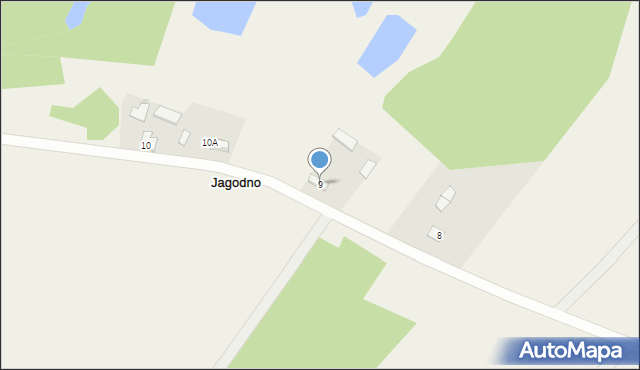 Jagodno, Jagodno, 9, mapa Jagodno