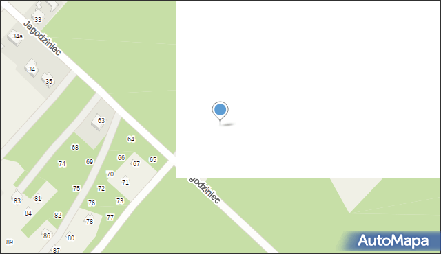 Jagodziniec, Jagodziniec, 100b, mapa Jagodziniec