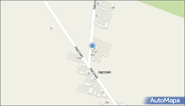 Jajczaki, Jajczaki, 33, mapa Jajczaki