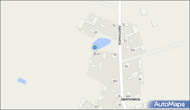 Jakimowice, Jakimowice, 57, mapa Jakimowice