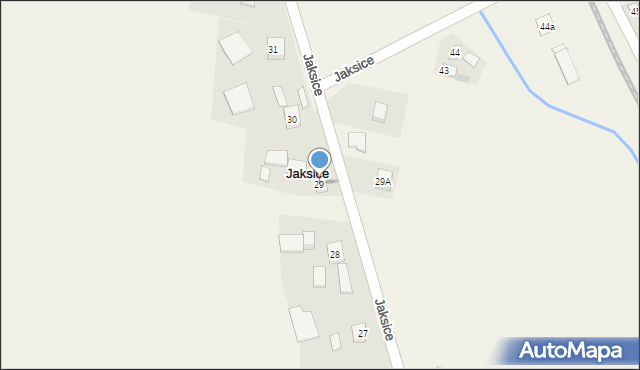 Jaksice, Jaksice, 29, mapa Jaksice