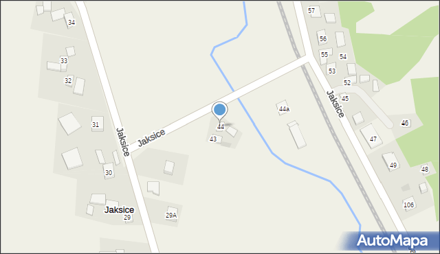 Jaksice, Jaksice, 44, mapa Jaksice