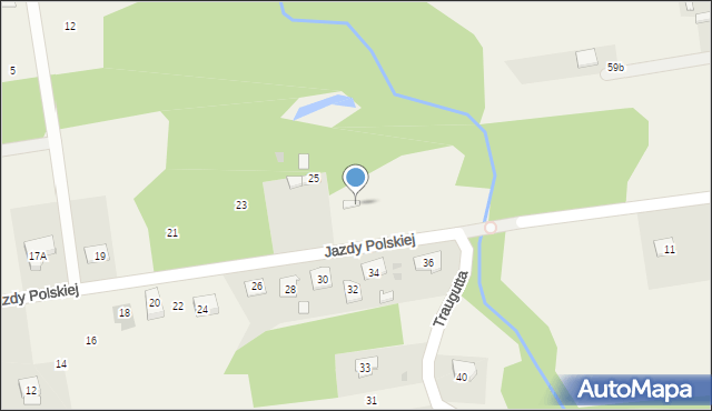 Jaktorów, Jazdy Polskiej, 35, mapa Jaktorów