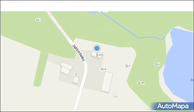 Jaktorowo, Jaktorówko, 2, mapa Jaktorowo