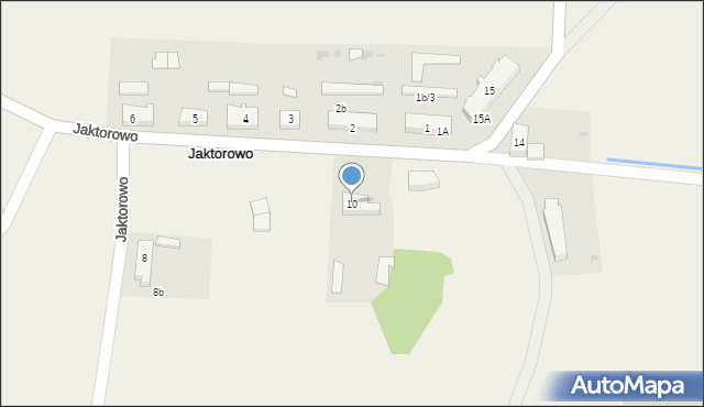 Jaktorowo, Jaktorowo, 10, mapa Jaktorowo