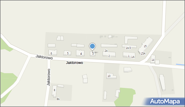 Jaktorowo, Jaktorowo, 3, mapa Jaktorowo