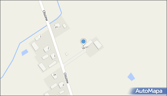 Jakubów, Jakubów, 4A, mapa Jakubów