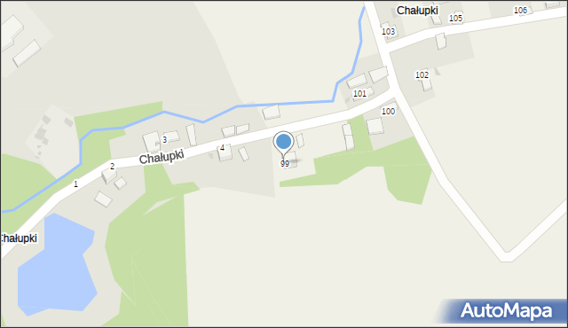 Jakubowice, Jakubowice, 99, mapa Jakubowice