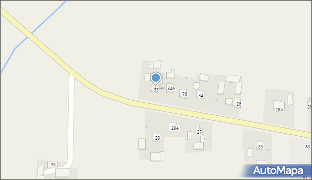 Jakubowice, Jakubowice, 33, mapa Jakubowice