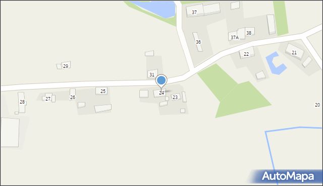 Jakubowice, Jakubowice, 24, mapa Jakubowice