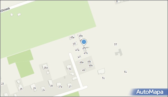 Jakubowice Konińskie-Kolonia, Jaśminowa, 47c, mapa Jakubowice Konińskie-Kolonia