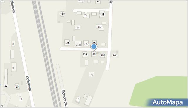 Jakubowizna, Jakubowizna, 46, mapa Jakubowizna