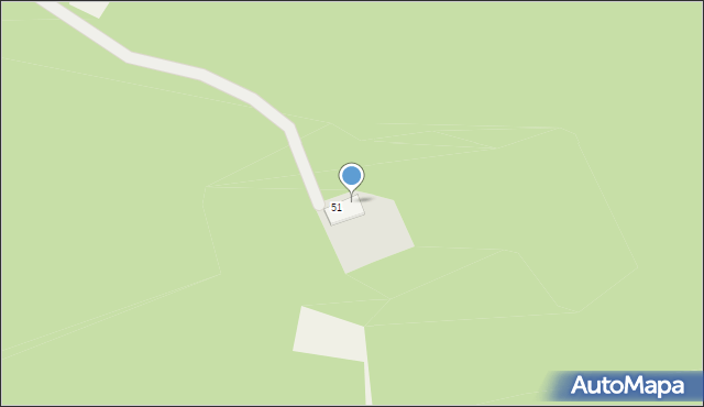 Jakunówko, Jakunówko, 51b, mapa Jakunówko