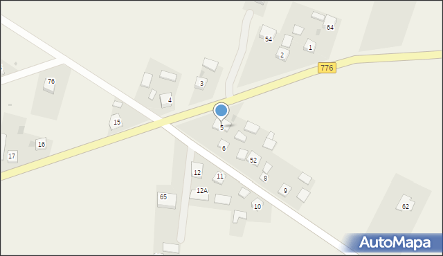 Jakuszowice, Jakuszowice, 5, mapa Jakuszowice