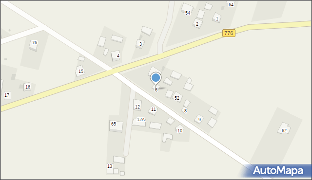 Jakuszowice, Jakuszowice, 6, mapa Jakuszowice