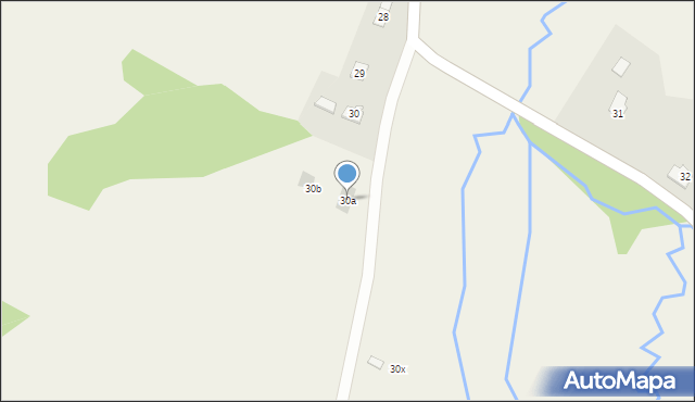 Jałowe, Jałowe, 30a, mapa Jałowe