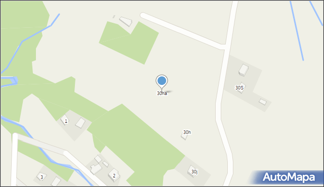 Jałowe, Jałowe, 30ha, mapa Jałowe