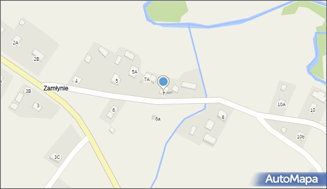 Jałowe, Jałowe, 7, mapa Jałowe