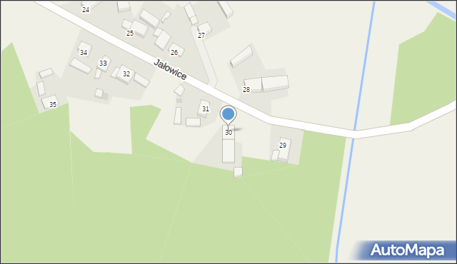 Jałowice, Jałowice, 30, mapa Jałowice