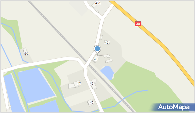 Jałowiec, Jałowiec, 48a, mapa Jałowiec