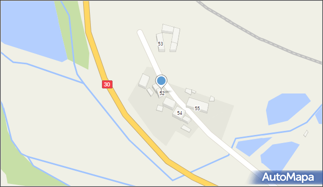 Jałowiec, Jałowiec, 52, mapa Jałowiec