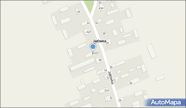 Jałówka, Jałówka, 37, mapa Jałówka