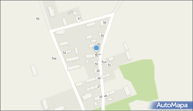 Jałówka, Jałówka, 52, mapa Jałówka