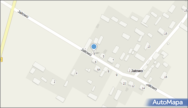 Jałowo, Jałowo, 3, mapa Jałowo