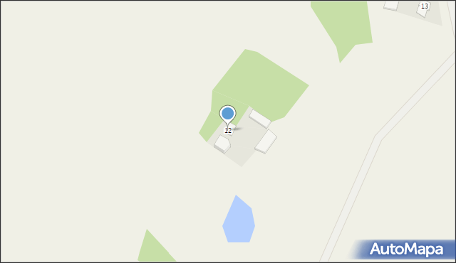 Jałowo, Jałowo, 12, mapa Jałowo