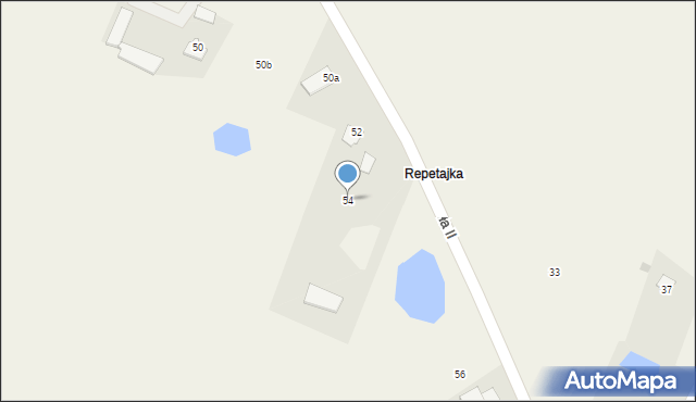 Jamielnik, Jana Pawła II, 54, mapa Jamielnik