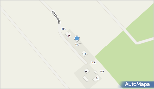 Jamielnik, Jamielnik, 56C, mapa Jamielnik