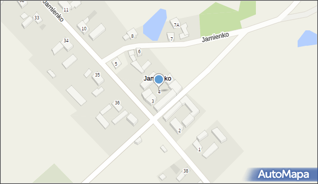 Jamienko, Jamienko, 4, mapa Jamienko
