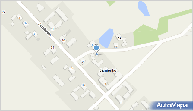 Jamienko, Jamienko, 9, mapa Jamienko