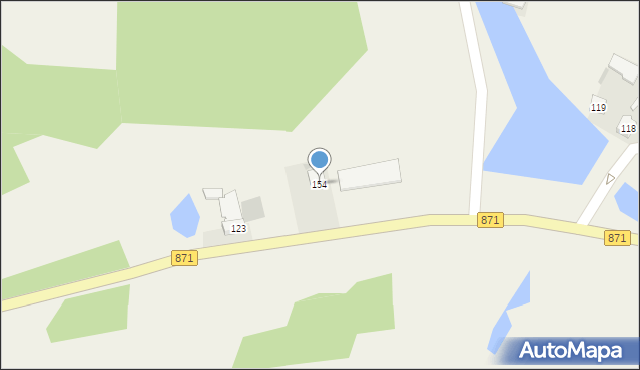 Jamnica, Jamnica, 154, mapa Jamnica