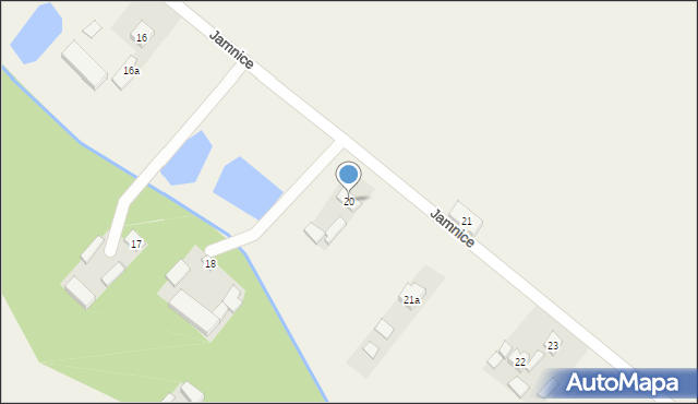 Jamnice, Jamnice, 20, mapa Jamnice