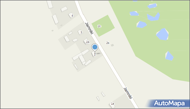 Jamniki, Jamniki, 2, mapa Jamniki