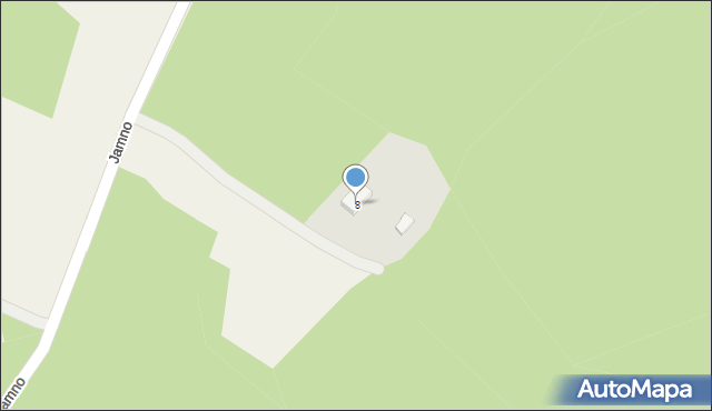 Jamno, Jamno, 8, mapa Jamno