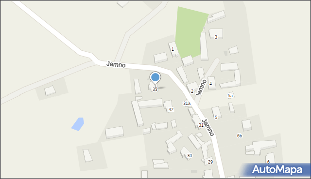 Jamno, Jamno, 33, mapa Jamno