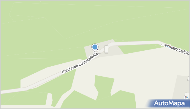 Jamno, Jamnowski Młyn, 17, mapa Jamno