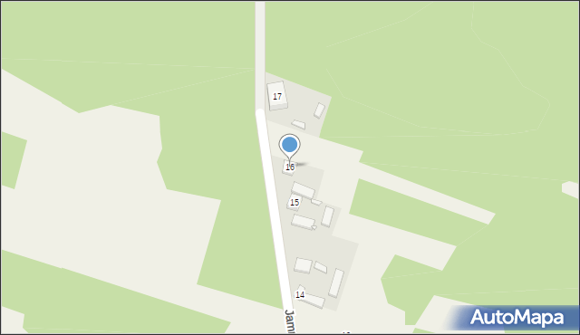 Jamno, Jamno, 16, mapa Jamno
