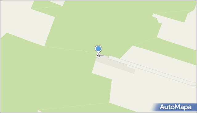 Jamno, Jamno, 5A, mapa Jamno