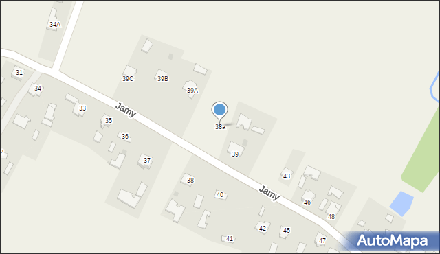Jamy, Jamy, 38a, mapa Jamy