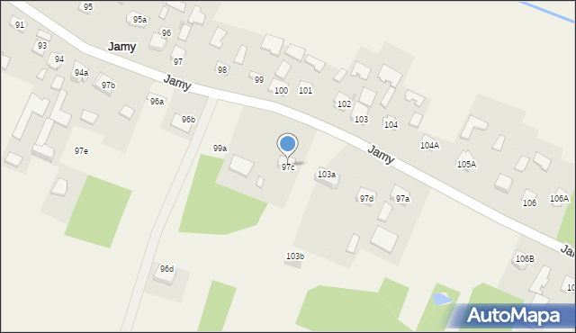 Jamy, Jamy, 97c, mapa Jamy