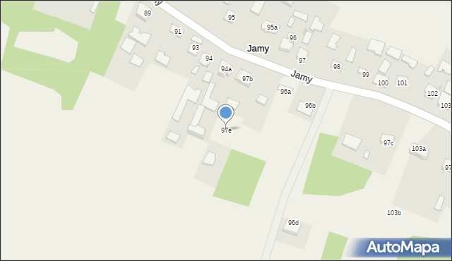 Jamy, Jamy, 97e, mapa Jamy