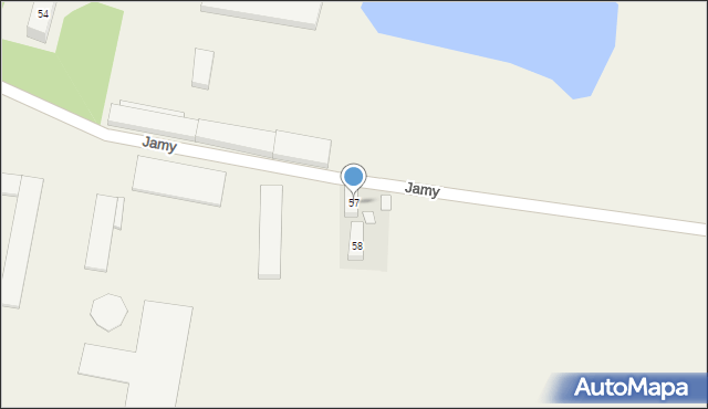 Jamy, Jamy, 57, mapa Jamy