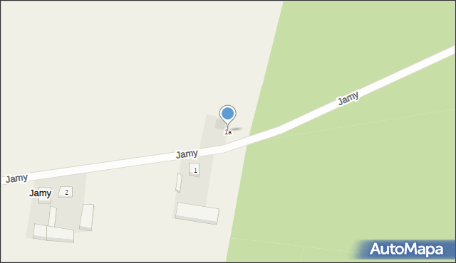 Jamy, Jamy, 1a, mapa Jamy