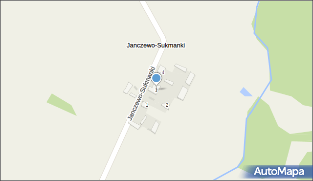 Janczewo-Sukmanki, Janczewo-Sukmanki, 3, mapa Janczewo-Sukmanki